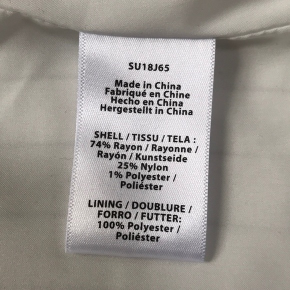 NWT! RACHEL ZOE Size 10 Ecru/Black striped Blazer - Picture 6 of 8